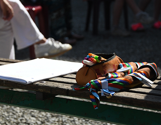 Bonus : Un foulard multicolore