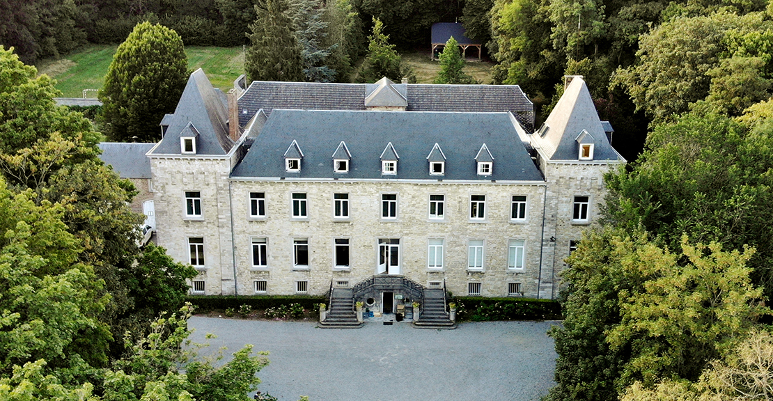 Rénovation de l’aile ouest du château de Mozet