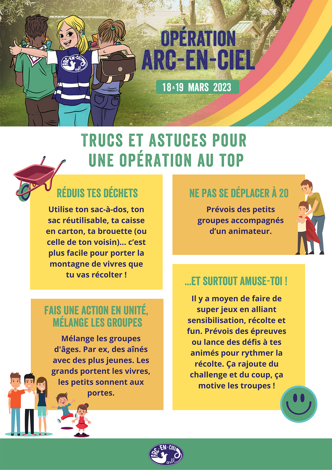 Participe à l’Opération Arc-en-Ciel 2023