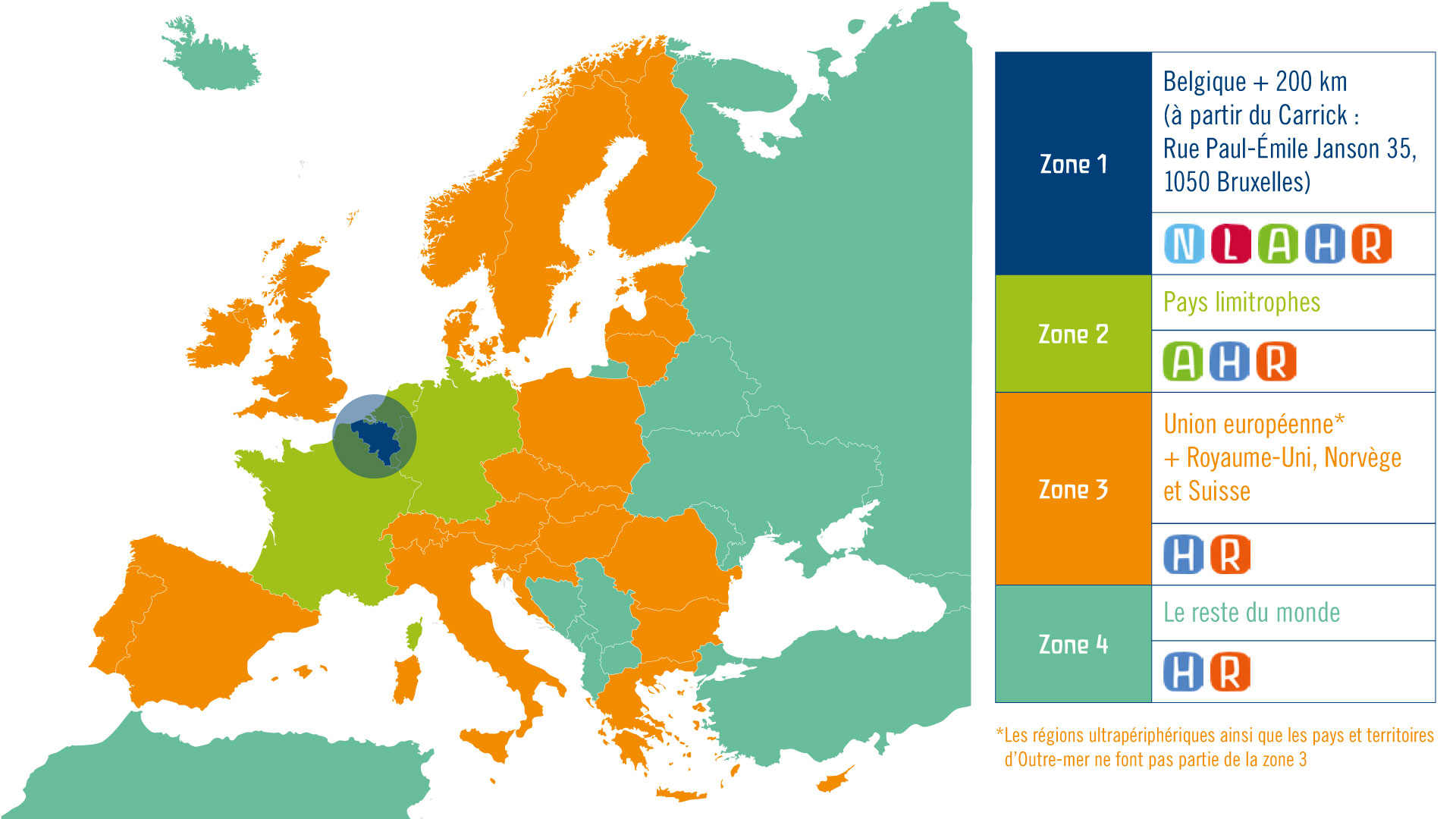 Carte Zones Horizon